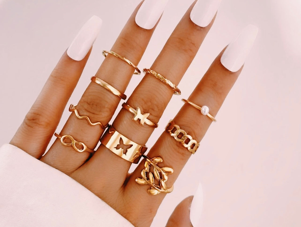 Goldie Ring Set