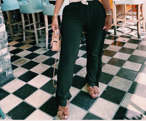 Black Tassel pants